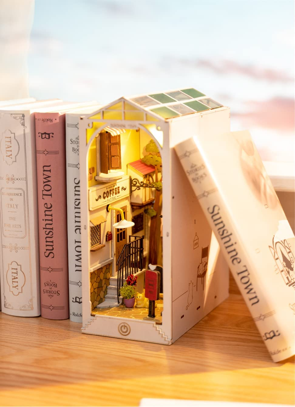 Sunshine Town Book Nook DIY building kit
