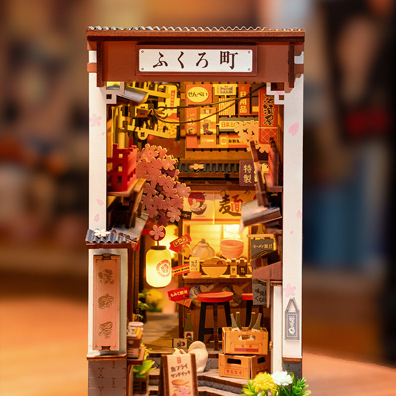 Sakura Wine Alley DIY Book Nook Building Kit