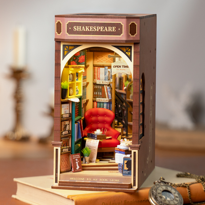 Shakespeare's Bookstore DIY Book Nook Building Kit