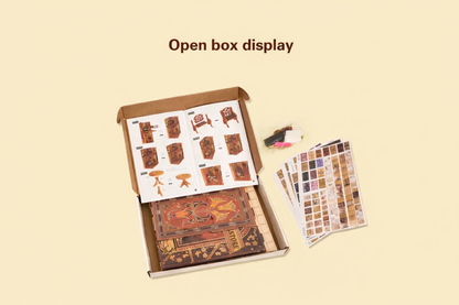 Japanese festival DIY Book Nook Building Kit