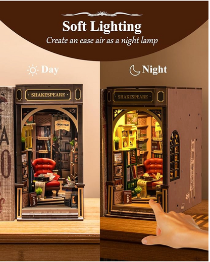 Shakespeare's Bookstore DIY Book Nook Building Kit