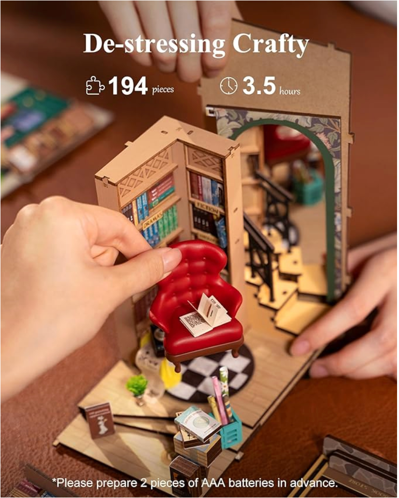 Shakespeare's Bookstore DIY Book Nook Building Kit