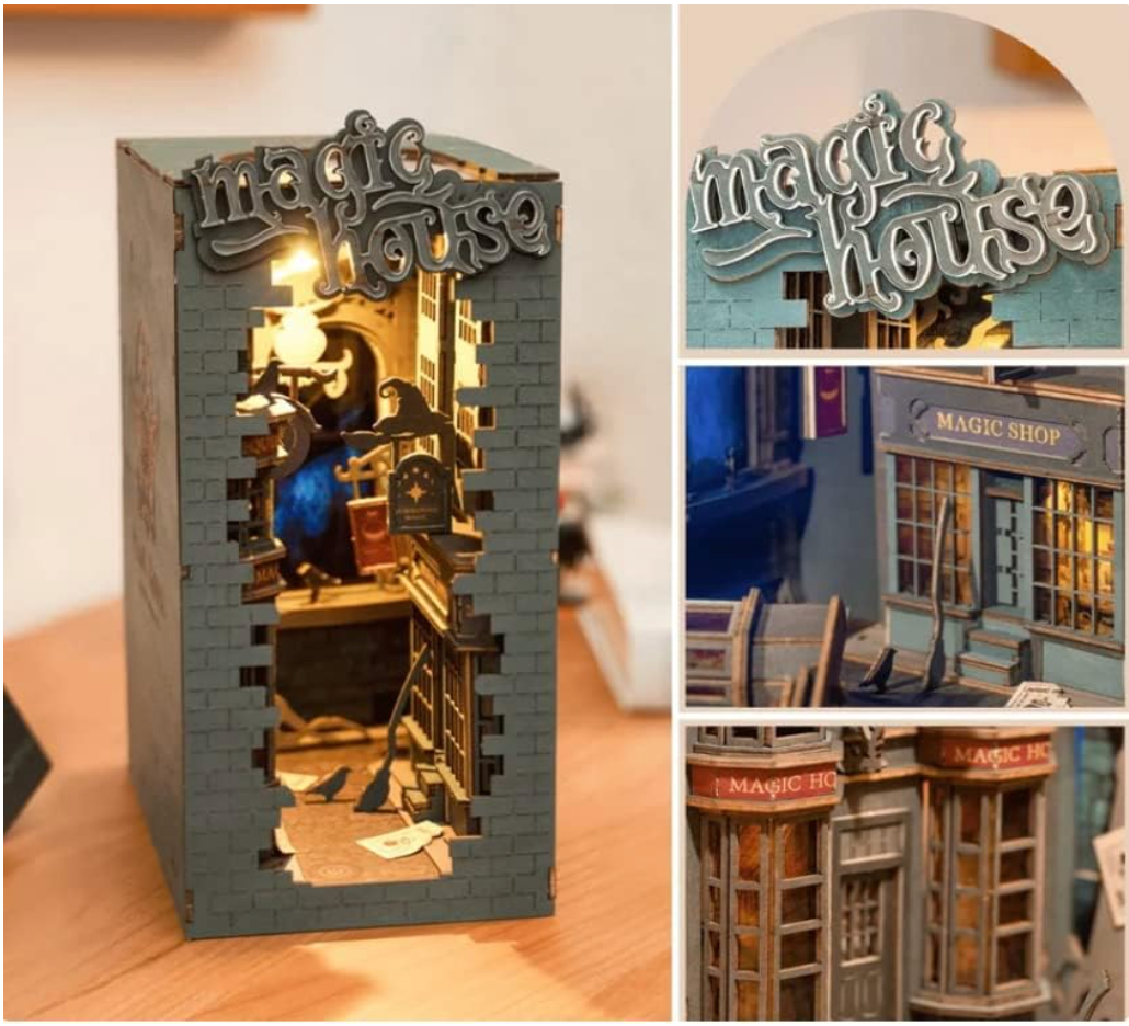 Magic House Book Nook DIY building kit