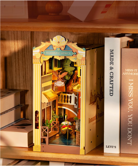 Romantic Venice DIY Book Nook Building Kit