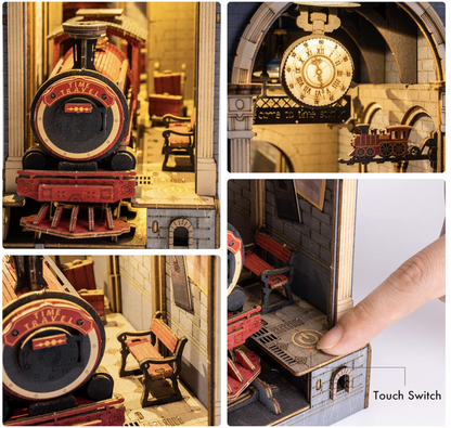 Time Travel Book Nook DIY building kit