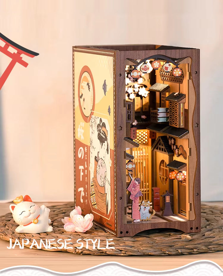 Japanese festival DIY Book Nook Building Kit